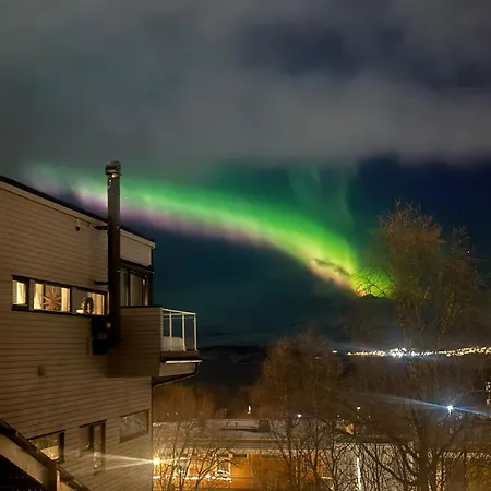 Arctic Magic In The Heart Of Lägenhet *